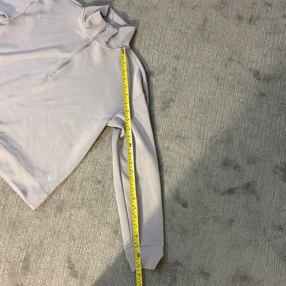 Apana Women's Light Gray Quarter-Zip Sweatshirt - Picture 7 of 7